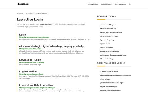 Lawactive Login ❤️ One Click Access - iLoveLogin