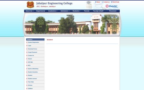 Student - JEC - Jabalpur Engineering College
