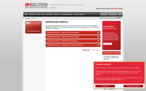Mortgage Portal - BM Solutions