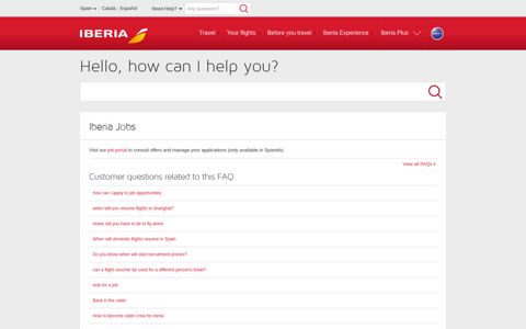 Iberia Jobs