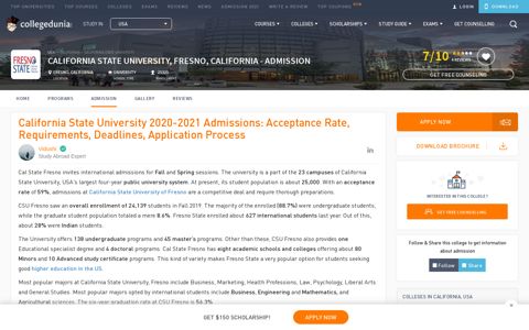 California State University 2020-2021 Admissions ...