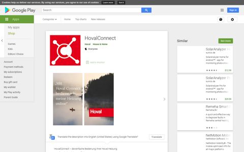 HovalConnect - Apps on Google Play