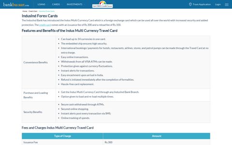 IndusInd Forex Card - Check Features, Benefits, Eligibility ...