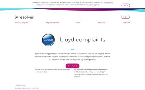 Lloyd complaints - Resolver India