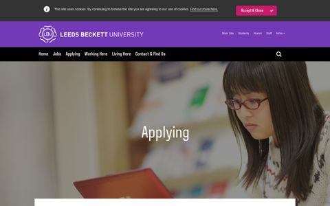 Applying to Leeds Beckett University