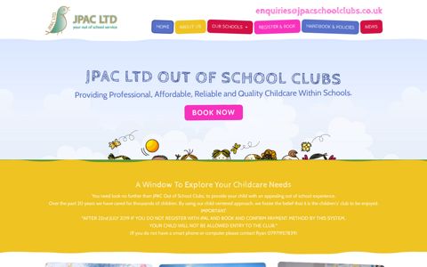 JPAC Ltd Out of School Clubs