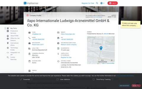 ilapo Internationale Ludwigs-Arzneimittel GmbH ... - Implisense