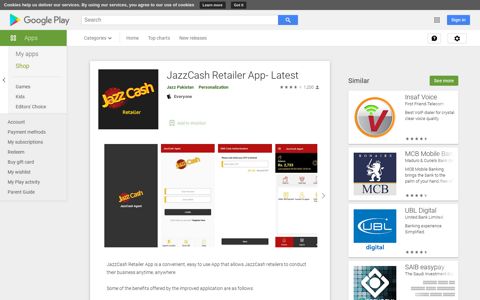 JazzCash Retailer App- Latest - Apps on Google Play