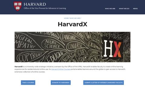 HarvardX - Harvard University