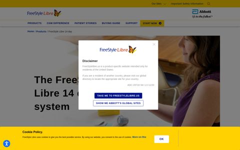 FreeStyle 14 day | The FreeStyle Libre System
