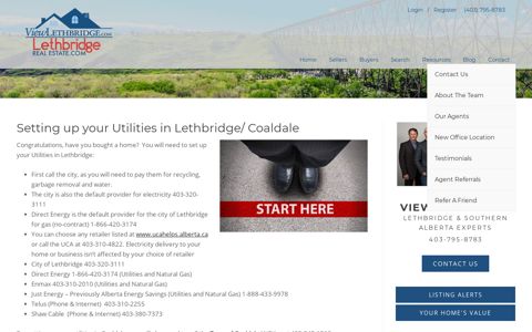 Setting up your Utilities in Lethbridge/ Coaldale | Lethbridge ...