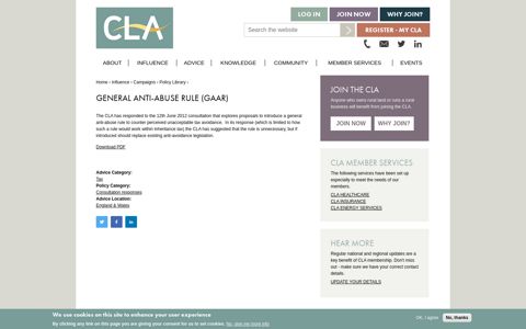General Anti-Abuse Rule (GAAR) | CLA