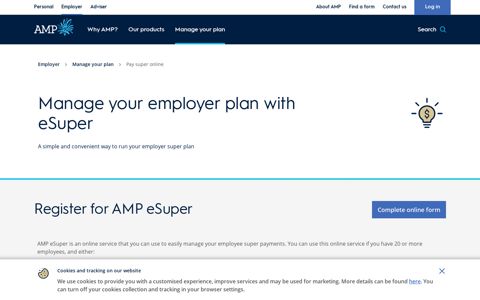 Manage your employer super plan - Employer Super - AMP
