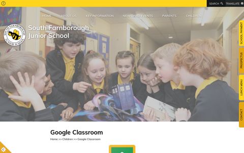 Google Classroom | South Farnborough Junior School