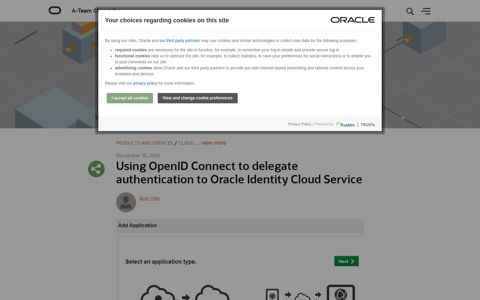 Using OpenID Connect to delegate authentication to Oracle ...