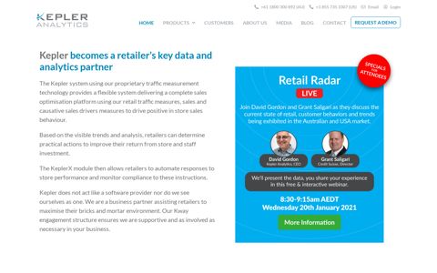 Kepler Analytics | Retail Sales Improvement & Network ...