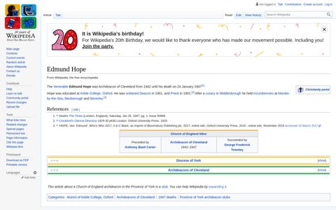 Edmund Hope - Wikipedia