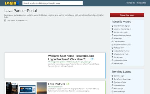 Lava Partner Portal - Loginii.com