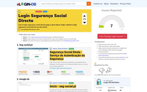 Login Segurança Social Directa - штыефпкфь login 0 Views
