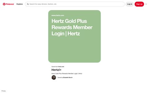 Hertz Gold Plus Rewards Member Login | Hertz in 2020 ...