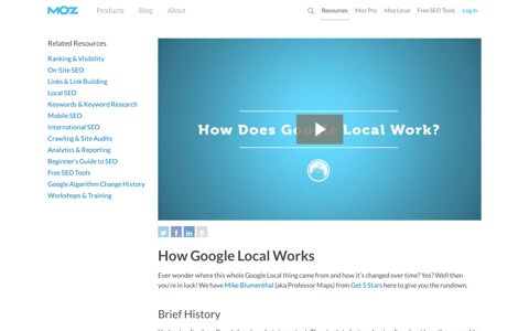 How Google Local Works - Moz