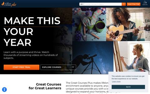 | The Great Courses Plus