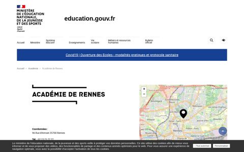 Académie de Rennes | Ministère de l'Education Nationale de ...