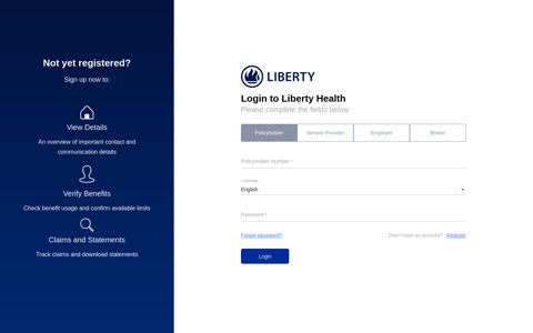 Liberty Health Portal
