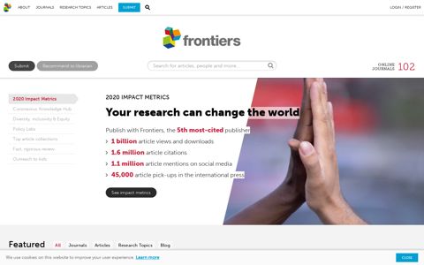Frontiers | Peer Reviewed Articles - Open Access Journals