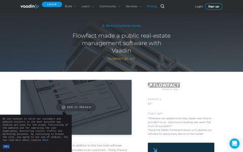 Flowfact made a public real-estate management software with ...