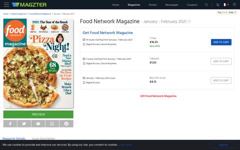 Food Network Magazine Magazine - Get your Digital ... - Magzter