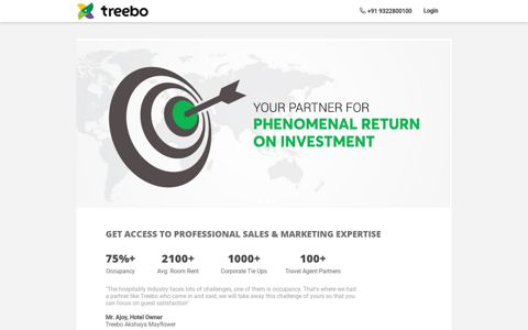 Partner with India's Top Rated Budget Hotel Brand - Treebo