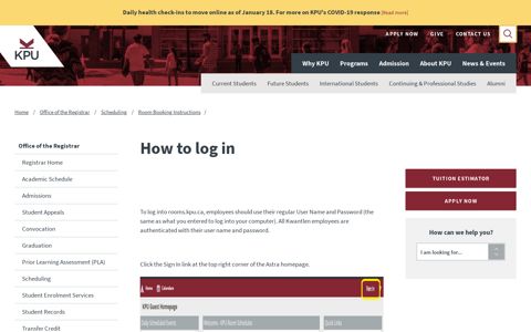 How to log in | KPU.ca - Kwantlen Polytechnic University