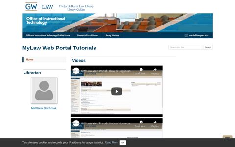 Home - MyLaw Web Portal Tutorials - GW Law Library: Library ...