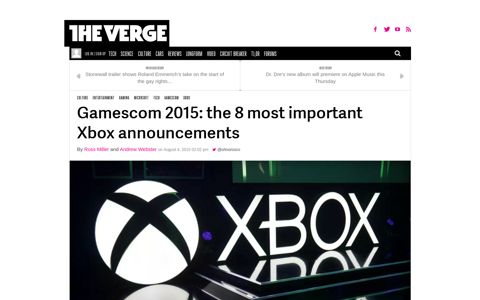 Gamescom 2015: the 8 most important Xbox announcements ...