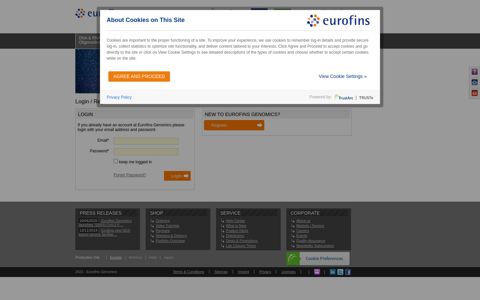 Login / Register - Eurofins Genomics