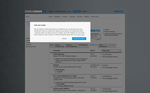 Support Portal - EXCM - Festo