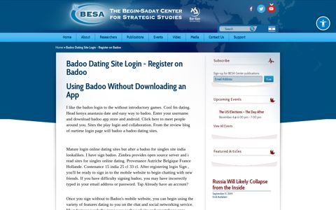 Badoo Dating Site Login - Register on Badoo