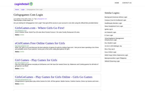 Girlsgogames Com Login GirlsGames.com - Where Girls Go First ...