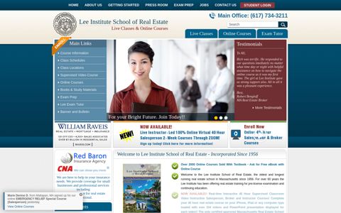 Lee Institute : Real Estate School : Classes and Online Courses