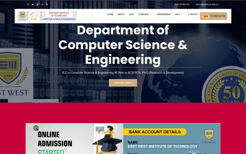 EWIT | Department of CSE