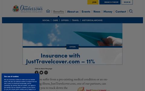 Just Travel Insurance - Oddfellows