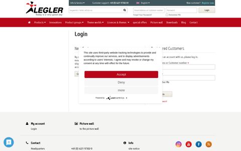 Login - Legler