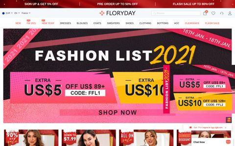 Floryday - Best Deals for Latest Women's Fashion Online ...