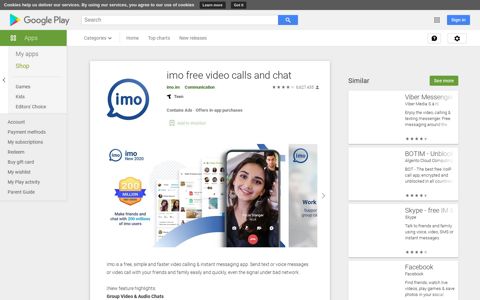 imo free video calls and chat - Apps on Google Play