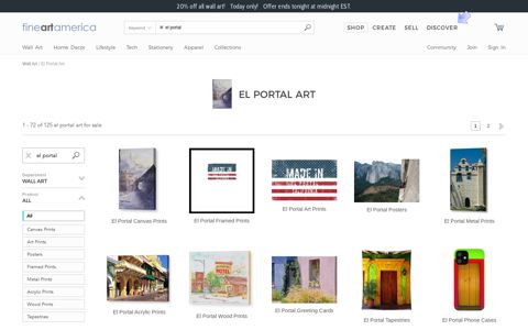 El Portal Art | Fine Art America