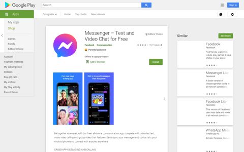 Messenger - Android Apps on Google Play