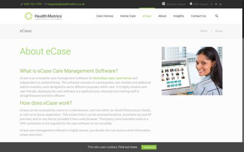 eCase | Health Metrics Care Management Software