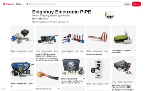 Ecigsbuy Electronic PIPE - Pinterest