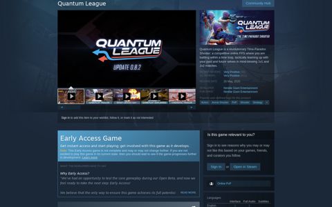 Quantum League on Steam